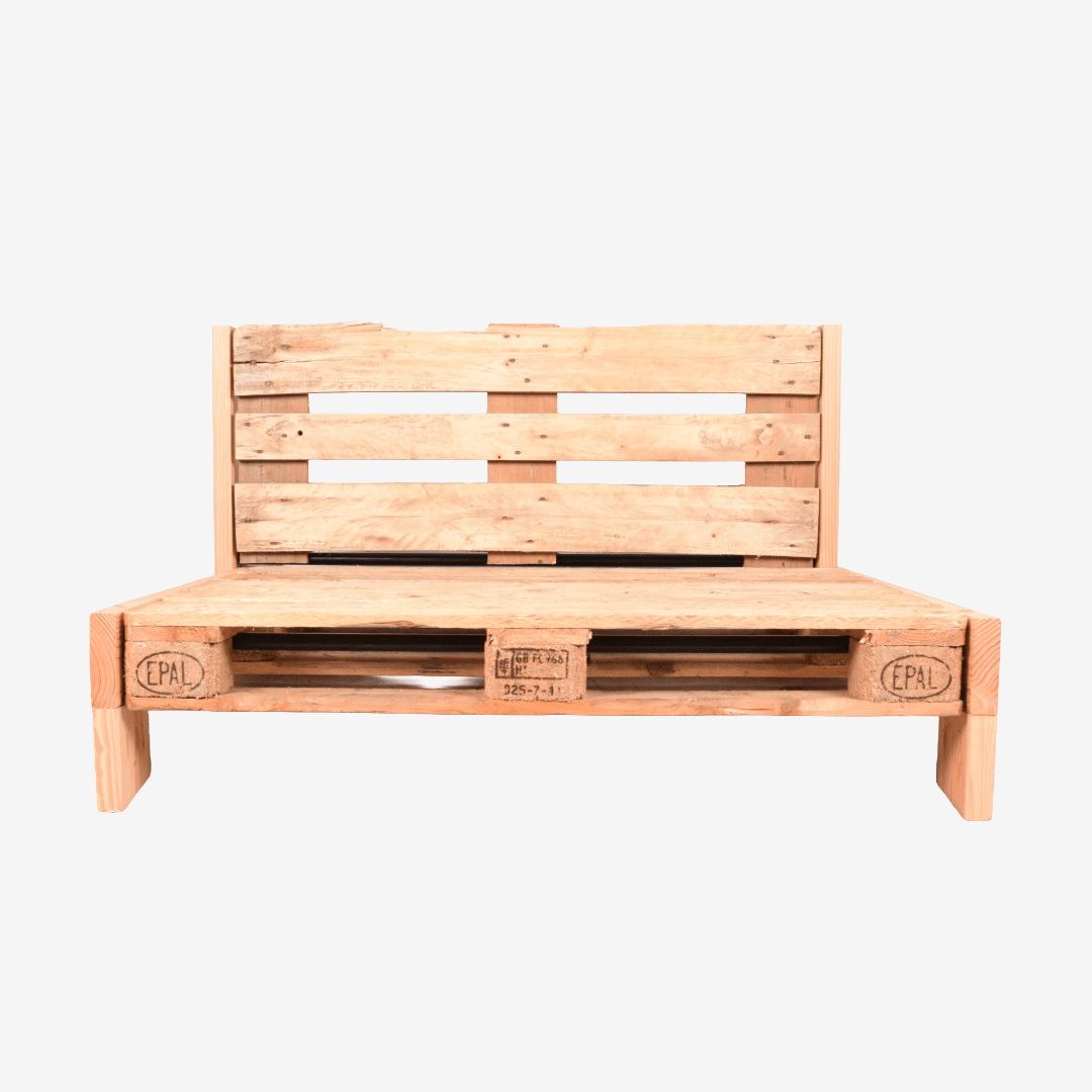 Palletbank - Frame & 2 pallets - Palletbank - Palletbankje