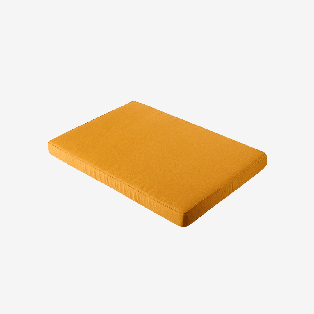 Palletkussenset lounge - 1 zitkussen en 2 rugkussens - Panama Golden Glow - Madison - Palletkussen - Palletbankje